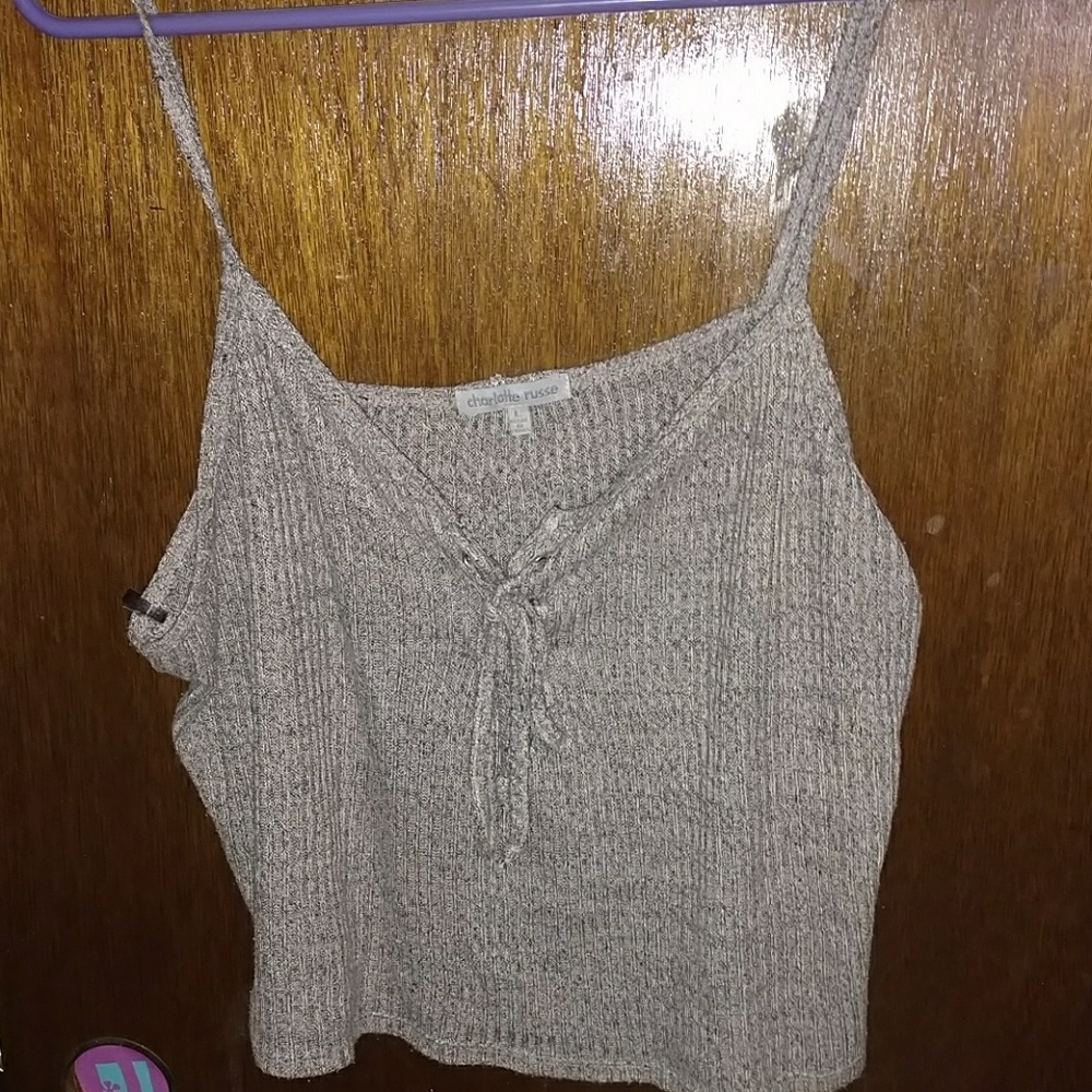 Really cute tie up crop top